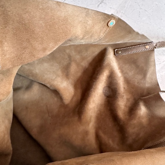 Authentic Tiffani & Co. metallic reversible tote - Picture 4 of 8